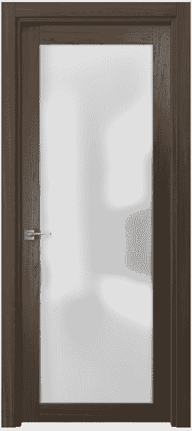 Дверь межкомнатная 2102q ШОЯ САТ. Цвет Шоколадный ясень. Материал Ciplex ламинатин. Коллекция Quadro. Картинка.