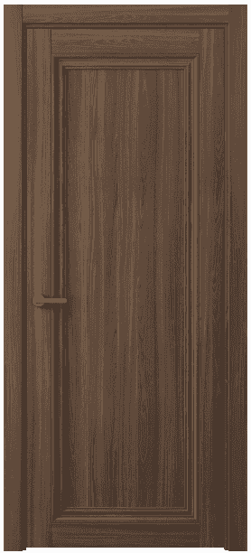 Дверь межкомнатная 2501 ШОЯ. Цвет Шоколадный ясень. Материал Ciplex ламинатин. Коллекция Centro. Картинка.
