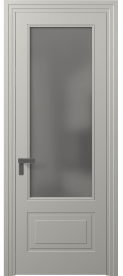 Дверь межкомнатная Rocca 8342 Матовый тёплый серый Сатинированное серое стекло, триплекс Каскадный компланарный наличник МТСР Цена 82899 ₽ Наличники уже входят в базовый комплект. Фабрика дверей Волховец 8 (800) 551 43 19 Межкомнатная дверь Rocca 8342 Матовый тёплый серый Сатинированное серое стекло, триплекс Цена 82899 ₽ | Volhovec