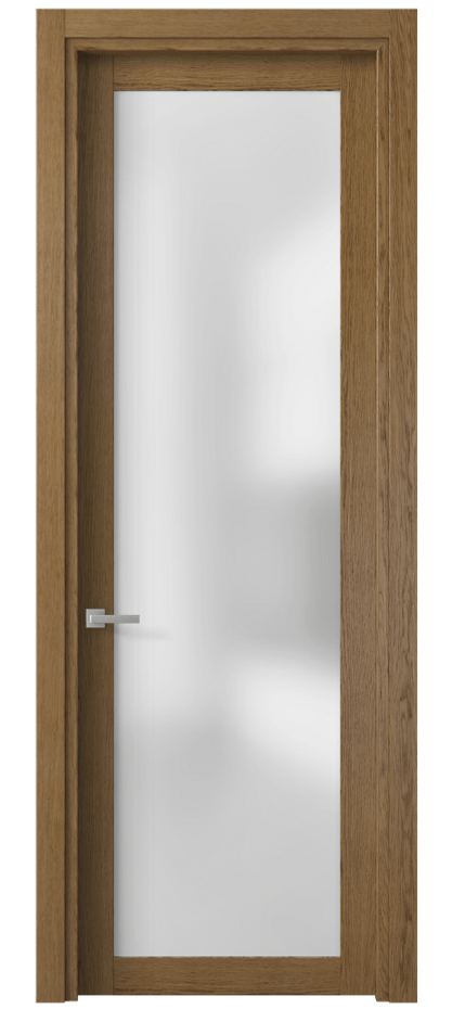 Межкомнатная дверь Planum 2102 Дуб янтарный Сатинированное стекло. Цена 60699 ₽ | Volhovec