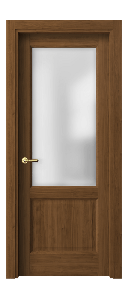 Межкомнатная дверь Галант 1422 Лесной орех Сатинированное стекло Цена 30374 ₽ | Volhovec