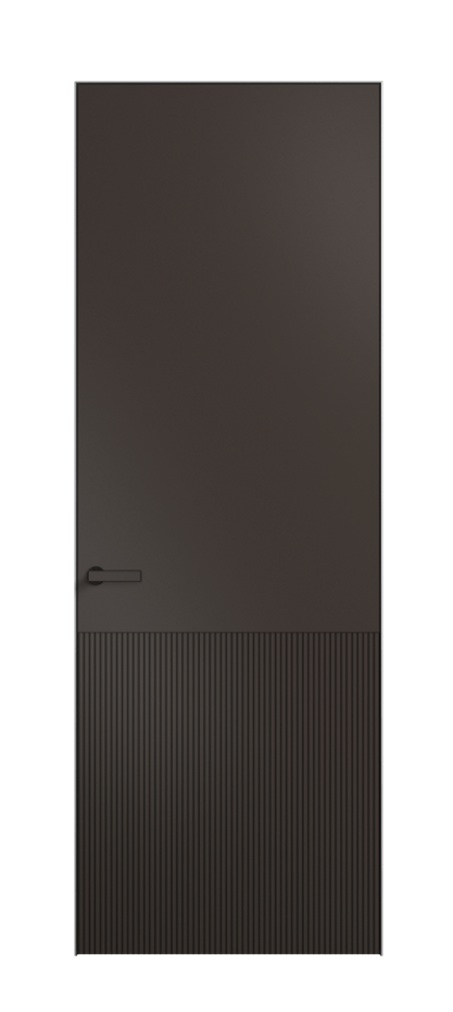 Межкомнатная дверь Velvet 8204 Матовый антрацит. Цена 64969  | Volhovec