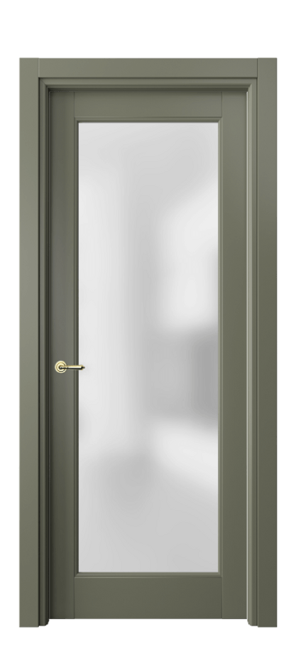 Межкомнатная дверь Toscana Rombo 6300 Бук оливковый тёмный Сатинированное стекло Цена 94599 ₽ | Volhovec