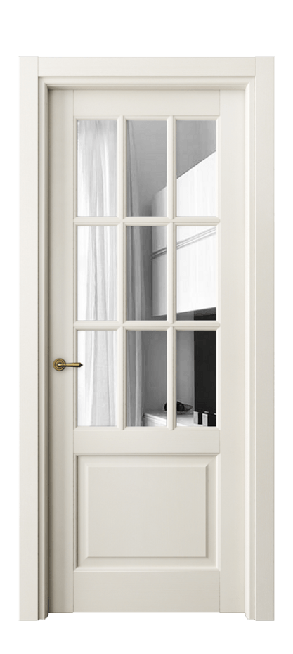 Межкомнатная дверь Toscana Grigliato 6312 Бук венециана Двустороннее зеркало, триплекс, 6 мм Цена 128199 ₽ | Volhovec