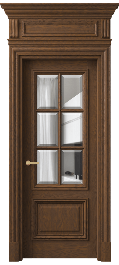 Дверь межкомнатная Antique 7312 Дуб каштановый матовый Прозрачное стекло с фацетом, 6 мм КЭП + Объёмный фриз + Карниз ДКШ.М Цена 223095 ₽ Наличники уже входят в базовый комплект. Фабрика дверей Волховец 8 (800) 551 43 19 Межкомнатная дверь Antique 7312 Дуб каштановый матовый Прозрачное стекло с фацетом, 6 мм Цена 223095 ₽ | Volhovec