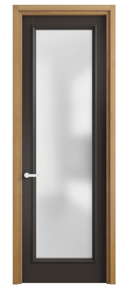 Дверь межкомнатная Charm 6702 Бук антрацит Сатинированное стекло Узкий классический наличник БНМ Цена 100399 ₽ Наличники уже входят в базовый комплект. Фабрика дверей Волховец 8 (800) 551 43 19 Межкомнатная дверь Charm 6702 Бук антрацит Сатинированное стекло Цена 100399 ₽ | Volhovec