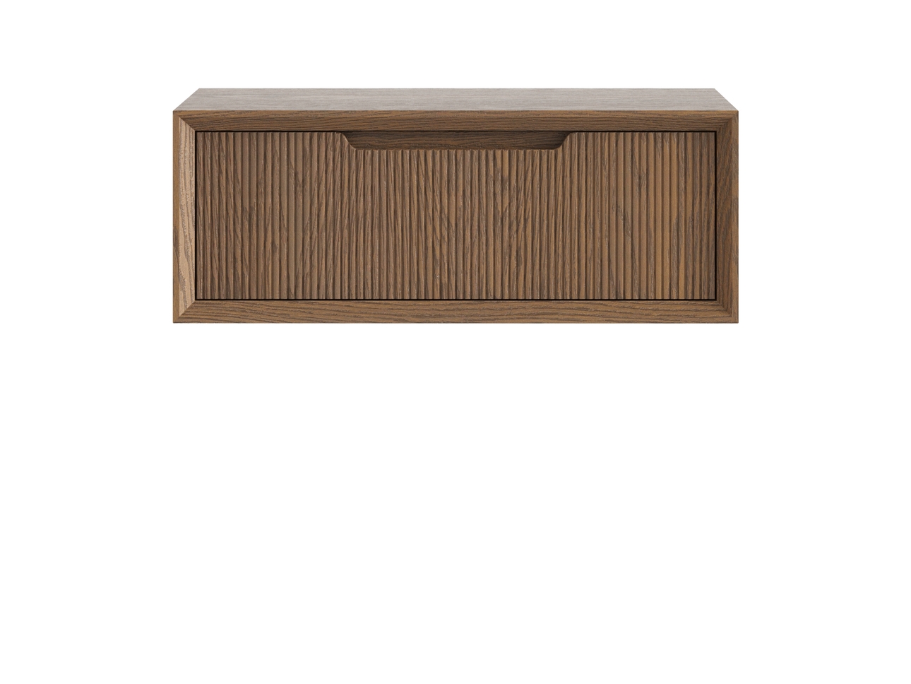 Тумба подвесная прикроватная Velvet 1 ящик дуб туманный матовый