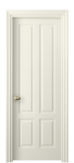 Дверь межкомнатная 8521 ММБ . Цвет Матовый молочно-белый. Материал Гладкая эмаль. Коллекция Esse. Картинка.