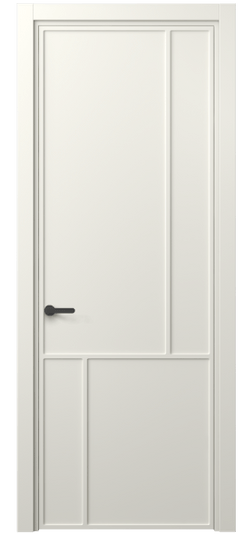 Дверь межкомнатная 8606 МЖМ . Цвет Матовый жемчужный. Материал Гладкая эмаль. Коллекция Frame. Картинка.