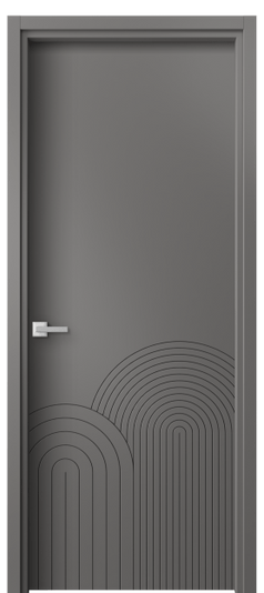 Межкомнатная дверь 8059 МКЛС. Цвет Матовый классический серый. Материал Гладкая эмаль. Коллекция Linea. Фото. Дверь межкомнатная 8059 МКЛС. Цвет Матовый классический серый. Материал Гладкая эмаль. Коллекция Linea. Картинка.