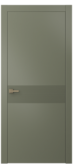 Межкомнатная дверь 8041 МОТ. Цвет Матовый оливковый тёмный. Материал Гладкая эмаль. Коллекция Linea. Фото. Дверь межкомнатная 8041 МОТ. Цвет Матовый оливковый тёмный. Материал Гладкая эмаль. Коллекция Linea. Картинка.