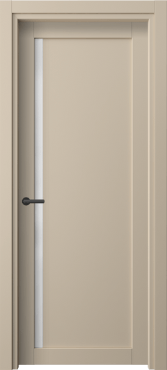 Дверь межкомнатная 2110 ПЭСБ САТ. Цвет ПЭТ светло-бежевый. Материал ПЭТ. Коллекция Нео. Картинка.