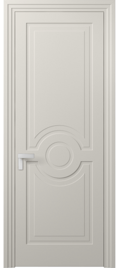 Дверь межкомнатная АКП 8361 МОС Матовый облачно-серый. Цвет Матовый облачно-серый. Материал Гладкая эмаль. Коллекция Rocca. Картинка.