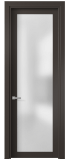 Межкомнатная дверь 2102 МАН САТ. Цвет Матовый антрацит. Материал Гладкая эмаль. Коллекция Planum. Фото. Дверь межкомнатная 2102 МАН САТ. Цвет Матовый антрацит. Материал Гладкая эмаль. Коллекция Planum. Картинка.