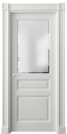 Межкомнатная дверь 6304 МССР САТ-Ф. Цвет Матовый светло-серый. Материал Гладкая эмаль. Коллекция Тоскана Плано. Фото. Дверь межкомнатная 6304 МССР САТ-Ф. Цвет Матовый светло-серый. Материал Гладкая эмаль. Коллекция Тоскана Плано. Картинка.