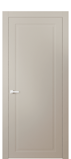 Дверь межкомнатная АКП 8001 МСБЖ Матовый светло-бежевый. Цвет Матовый светло-бежевый. Материал Гладкая эмаль. Коллекция Neo Classic. Картинка.