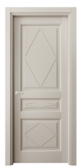 Дверь межкомнатная 6345 БСБЖ. Цвет Бук светло-бежевый. Материал Массив бука эмаль. Коллекция Toscana Rombo. Картинка.