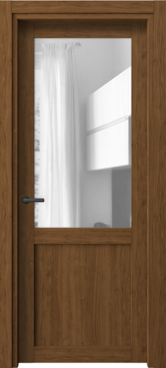 Дверь межкомнатная 2122 ЛОР ПРОЗ. Цвет Лесной орех. Материал Ламинатин. Коллекция Neo. Картинка.