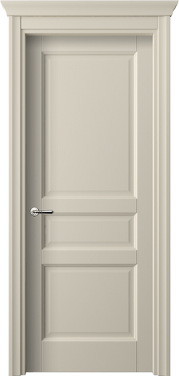 Дверь межкомнатная 1431 ПЭСБ. Цвет ПЭТ светло-бежевый. Материал ПЭТ. Коллекция Галант. Картинка.