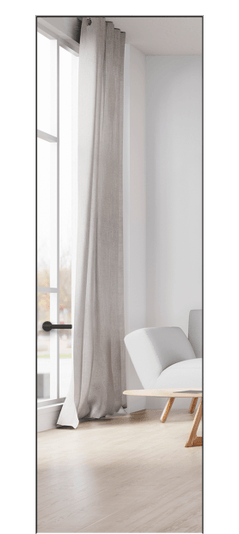 Дверь межкомнатная АКУ 00017 спец ЗЕР Зеркало с одной стороны. Цвет Зеркало с одной стороны. Материал Зеркало. Коллекция Select. Картинка.