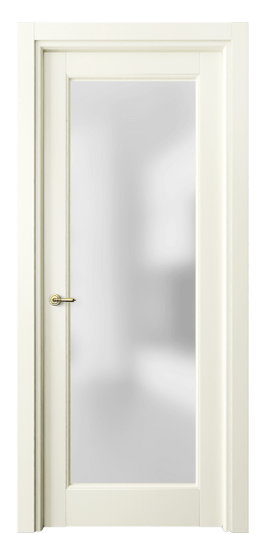 Дверь межкомнатная 6300 БМБ САТ. Цвет Бук молочно-белый. Материал Массив бука эмаль. Коллекция Toscana Rombo. Картинка.