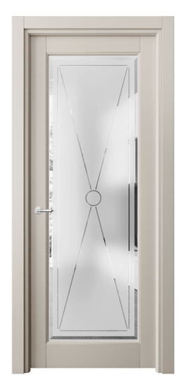 Дверь межкомнатная 6300 БСБЖ САТ-Ф. Цвет Бук светло-бежевый. Материал Массив бука эмаль. Коллекция Toscana Litera. Картинка.