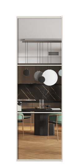 Межкомнатная дверь АЛПЛ040.03 Crystalvision АОС. Цвет Алюминий облачно-серый. Материал Алюминий в эмали. Коллекция Formato. Фото. Дверь межкомнатная АЛПЛ040.03 Crystalvision АОС. Цвет Алюминий облачно-серый. Материал Алюминий в эмали. Коллекция Formato. Картинка.