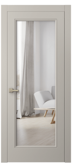 Межкомнатная дверь 8300 МСБЖ-ЗЕР. Цвет Матовый светло-бежевый. Материал Гладкая эмаль. Коллекция Linea. Фото. Дверь межкомнатная 8300 МСБЖ-ЗЕР. Цвет Матовый светло-бежевый. Материал Гладкая эмаль. Коллекция Linea. Картинка.