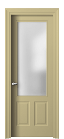 Дверь межкомнатная 8522 Слоновая кость RAL 1014 САТ. Цвет RAL Слоновая кость RAL 1014. Материал Гладкая эмаль. Коллекция Эссе. Картинка.