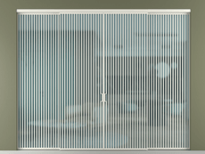 Перегородка Formato внутри проёма 4 створки