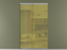 Перегородка Formato внутри проёма 2 створки