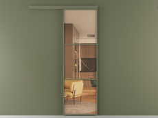 Перегородка Формато вдоль стены 1 створка