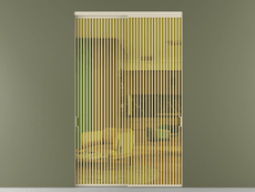 Перегородка Формато внутри проёма 2 створки