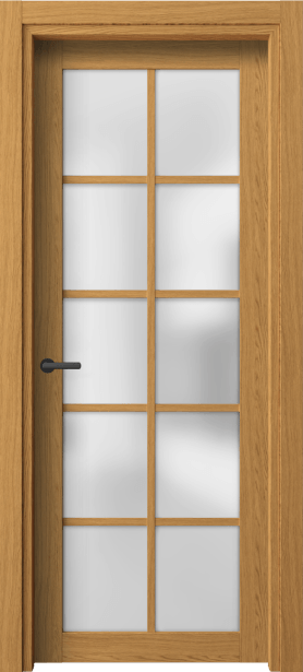 Дверь межкомнатная 2106 ВНД САТ. Цвет Ванильный дуб. Материал Ламинатин. Коллекция Neo. Картинка.