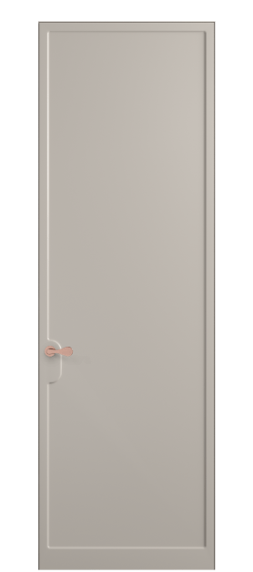 Дверь межкомнатная 7501 МСБЖ. Цвет Матовый светло-бежевый. Материал Гладкая эмаль. Коллекция Софтформ. Картинка.