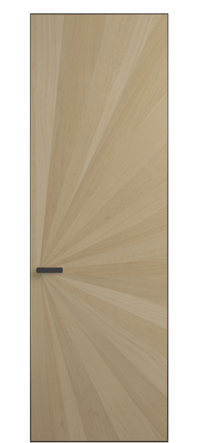 Дверь межкомнатная АКП 0206 ЭВБМ Эвкалипт бежевый матовый. Цвет Эвкалипт бежевый матовый. Материал Шпон эвкалипта НатурВуд. Коллекция Рифт. Картинка.
