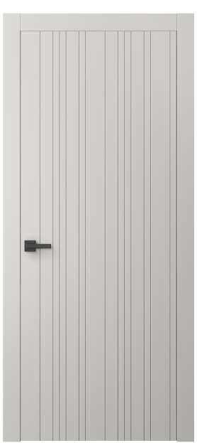 Дверь межкомнатная АКП 8051 МСР Матовый серый. Цвет Матовый серый. Материал Гладкая эмаль. Коллекция Линия. Картинка.