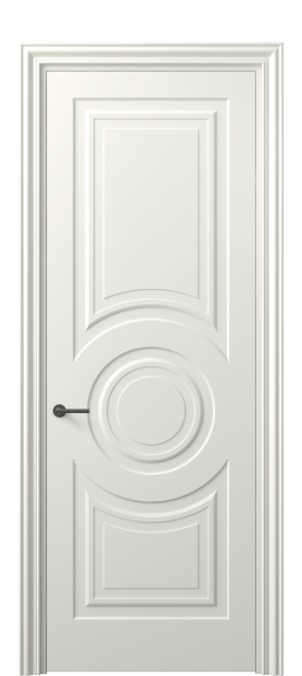 Дверь межкомнатная 8461 МЖМ. Цвет Матовый жемчужный. Материал Гладкая эмаль. Коллекция Mascot. Картинка.