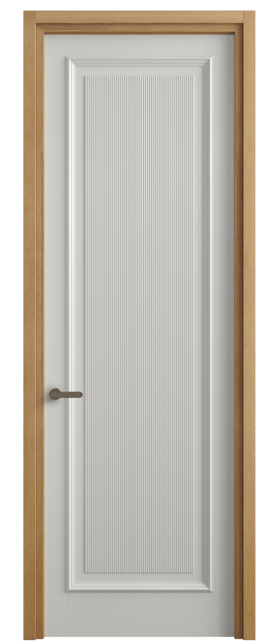 Дверь межкомнатная 6711 МСР. Цвет Матовый серый. Материал Гладкая эмаль. Коллекция Шарм. Картинка.